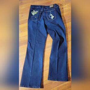 Baby Phat Wide Leg Jeans 16W